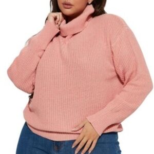 Shaker Knit Cotton Sweater Size XL